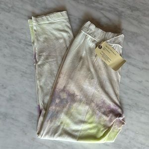 Raquel Allegra Cotton Tie-dye Easy Pant; Size 1 (Medium)